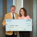 Jennifer Abbott, student recipient